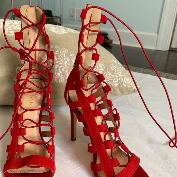 Red High Heels - Picture 3 of 4